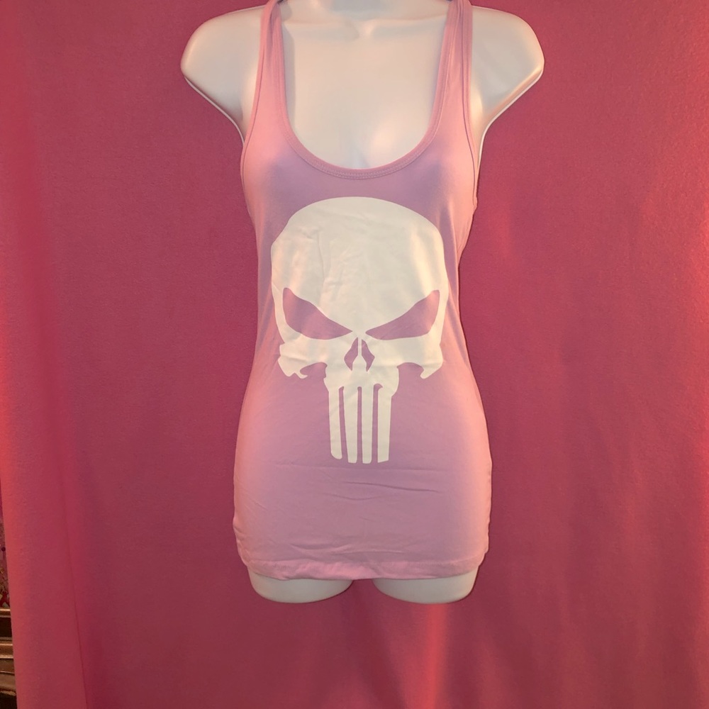 Skull tank top